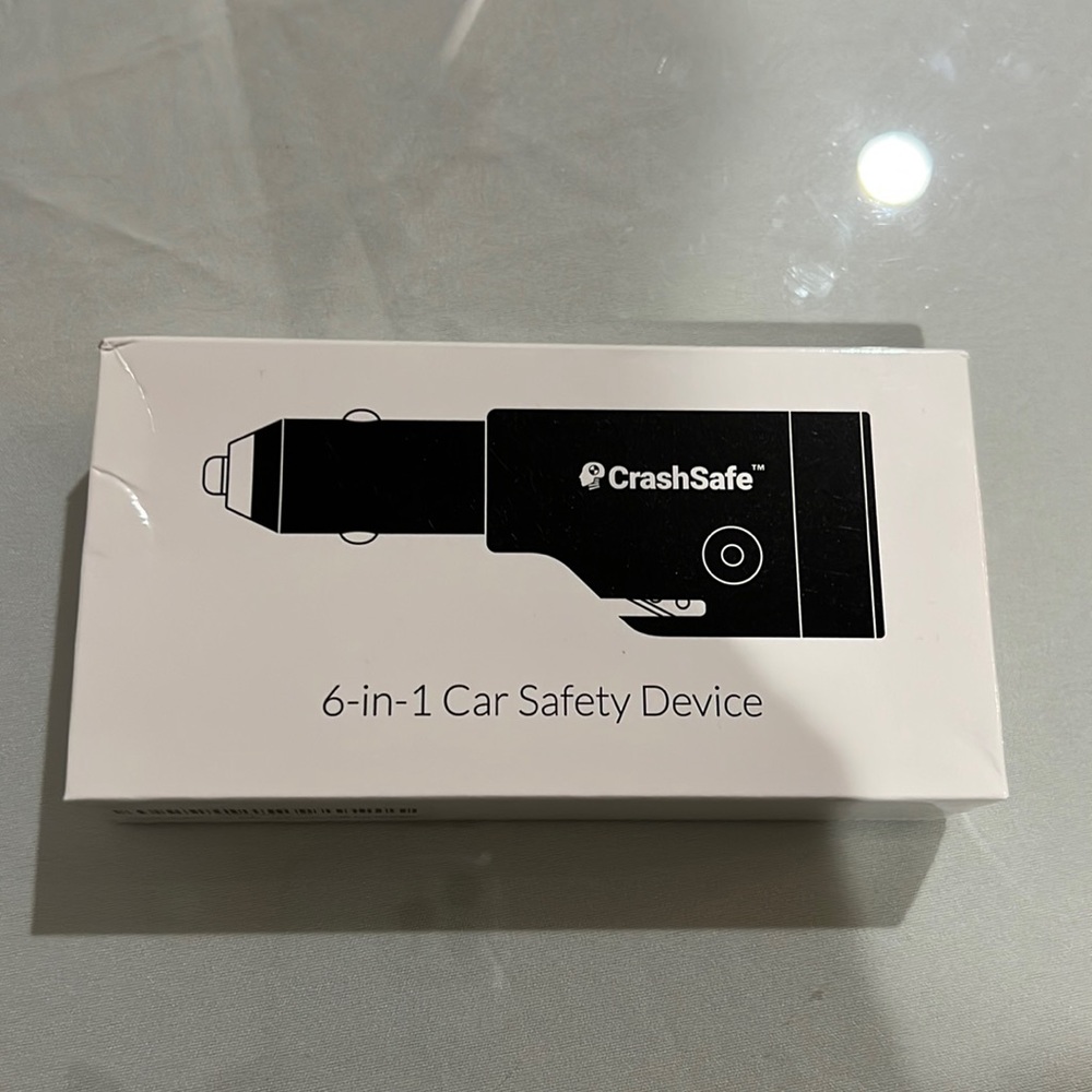 Crashsafe six in one car safety device